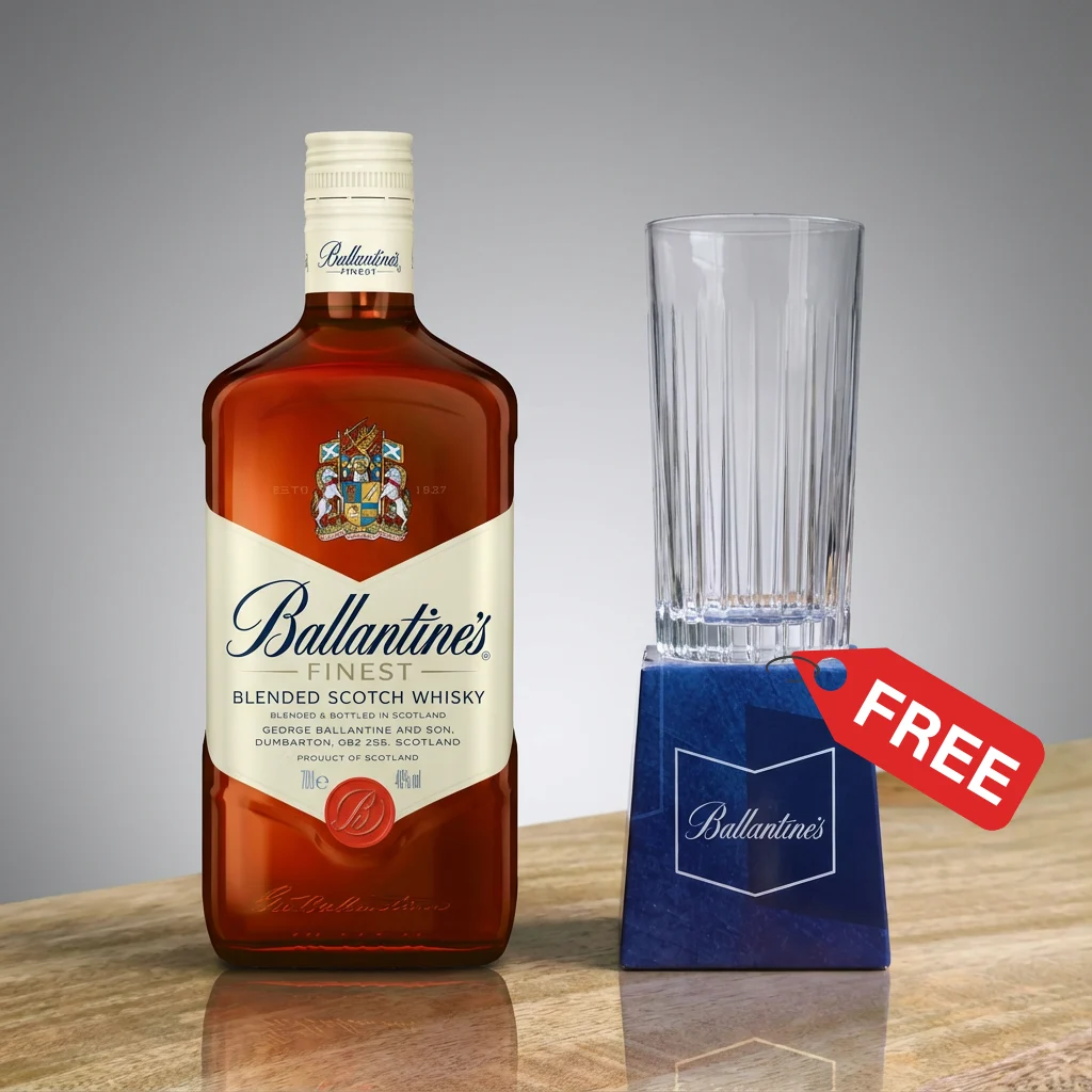 Ballantines Finest Whisky 750ml 40%